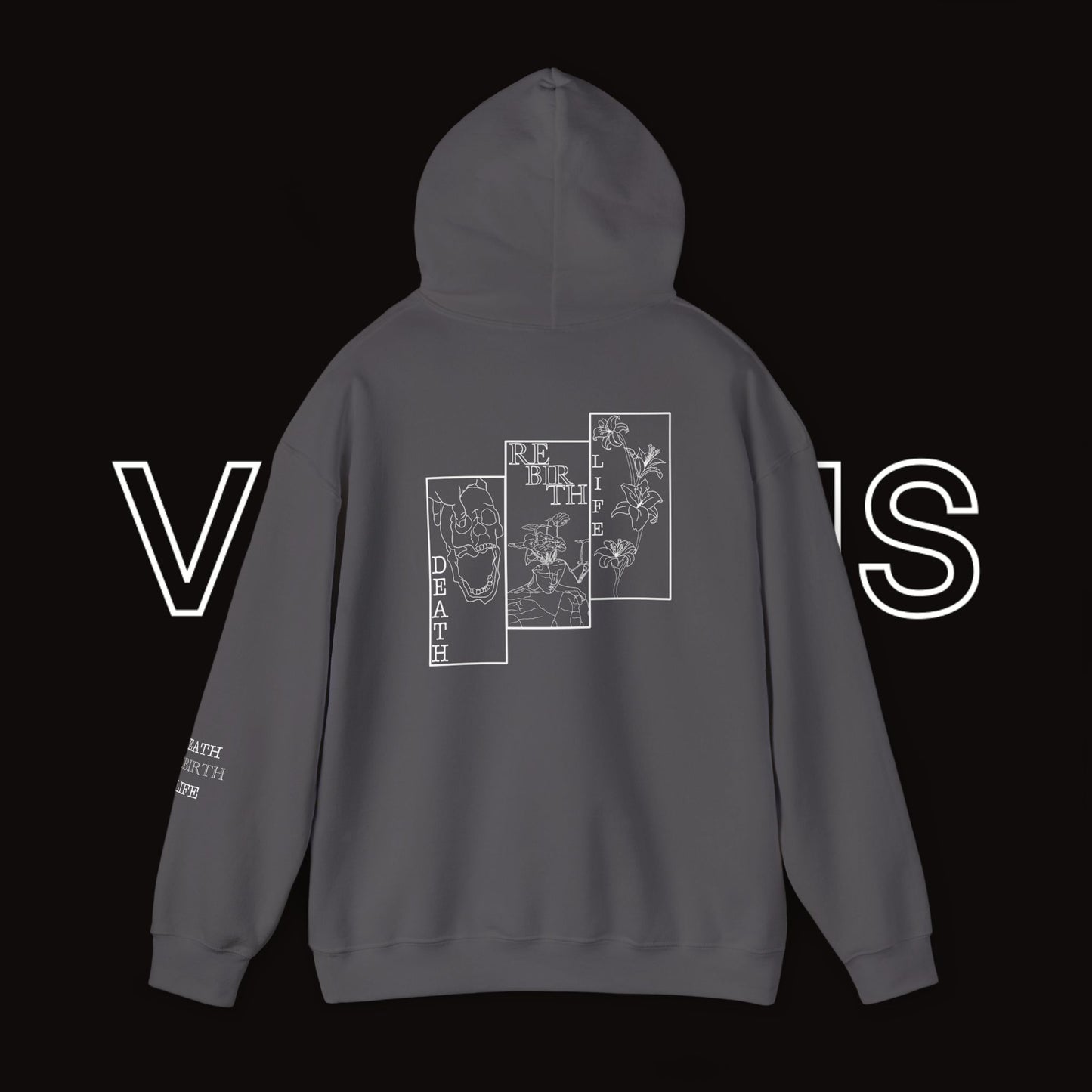 Unisex Hoodie | Vivimus - Death Rebirth Life