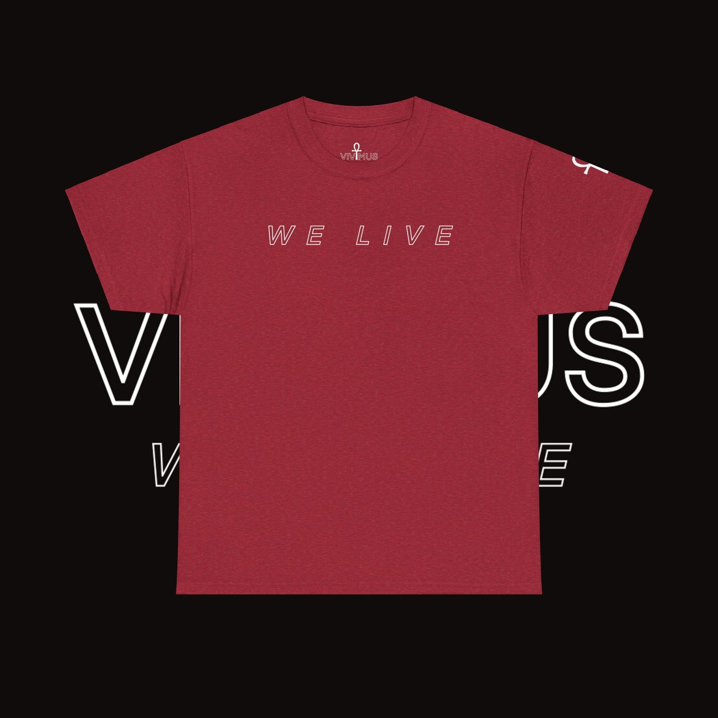 Unisex Heavy T-Shirt | Vivimus - We Live