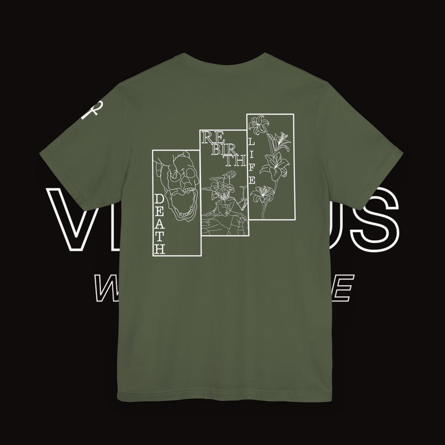 Unisex Jersey T-Shirt | Vivimus - Death Rebirth Life