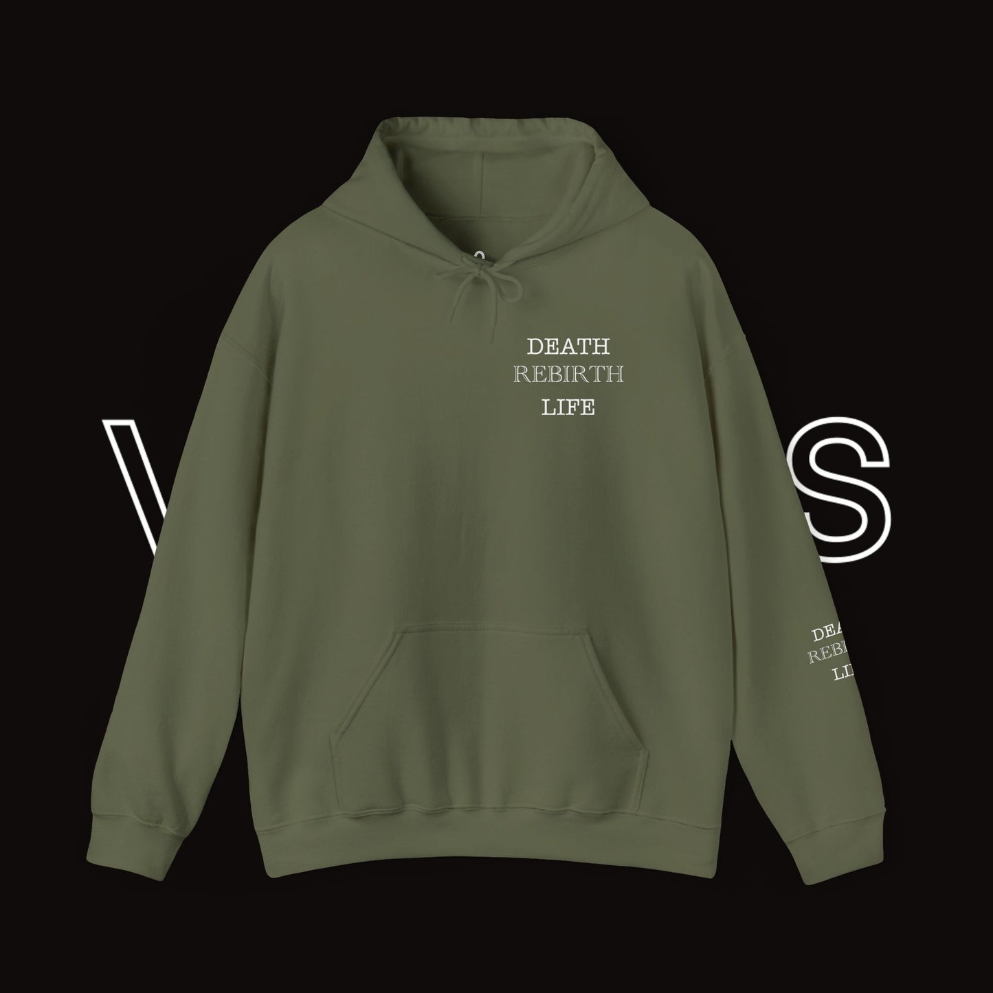 Unisex Hoodie | Vivimus - Death Rebirth Life
