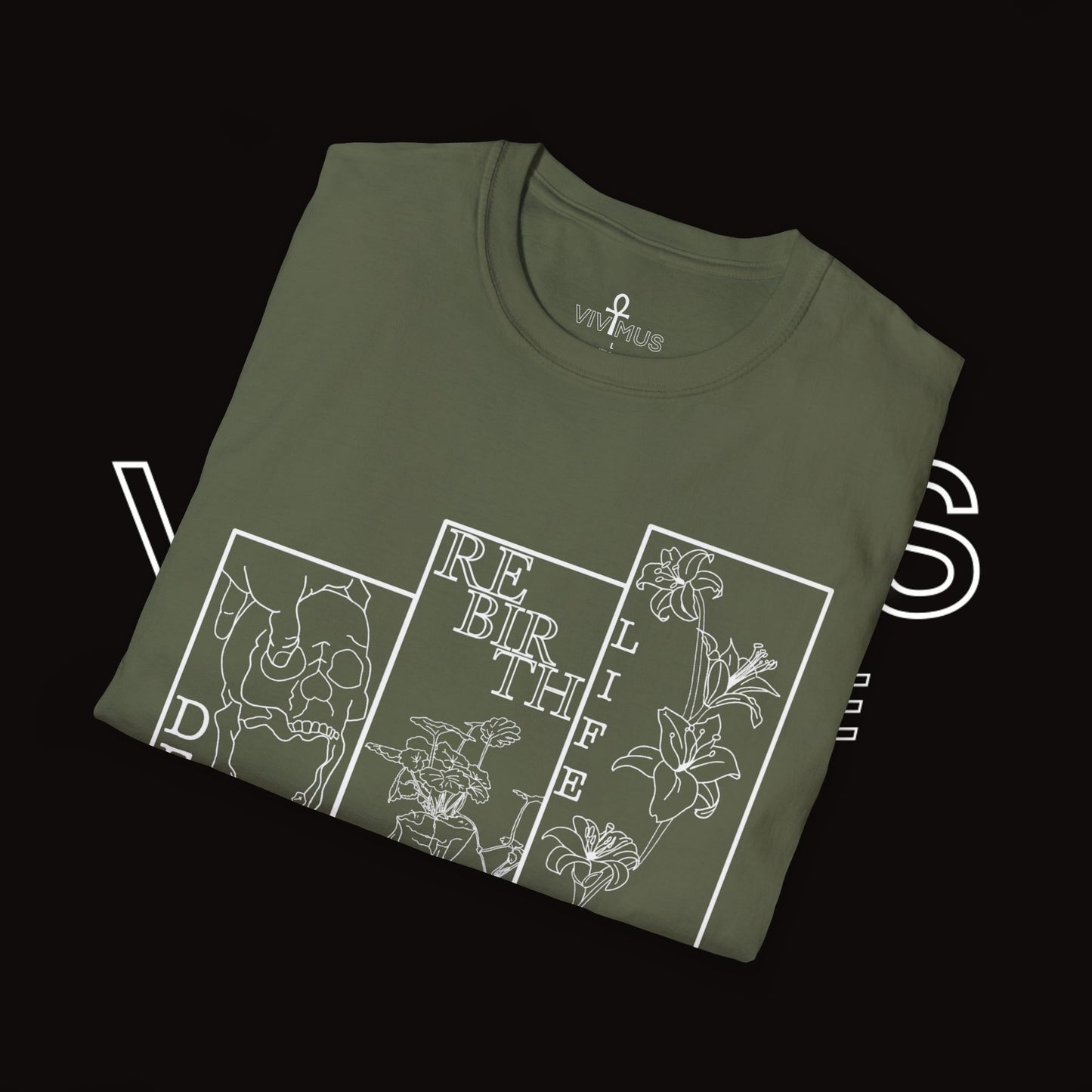 Unisex Soft T-Shirt | Vivimus - Death Rebirth Life