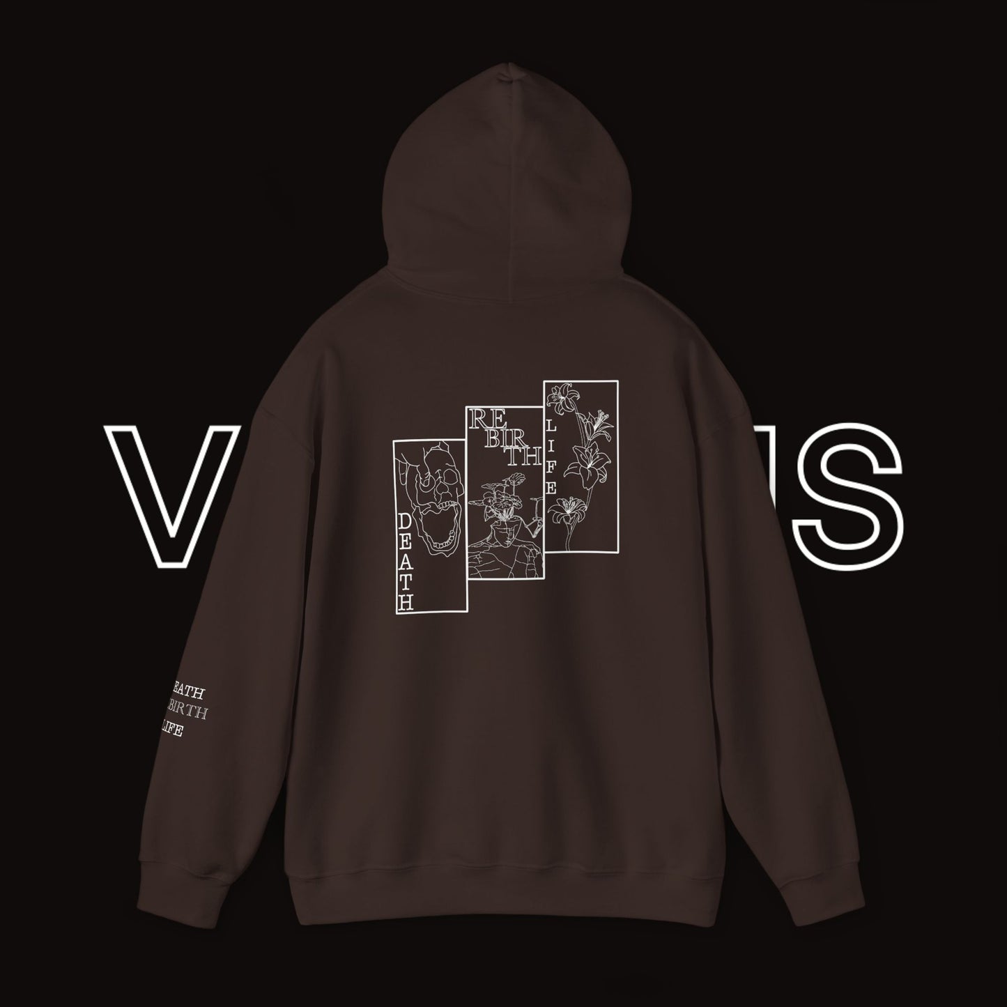 Unisex Hoodie | Vivimus - Death Rebirth Life