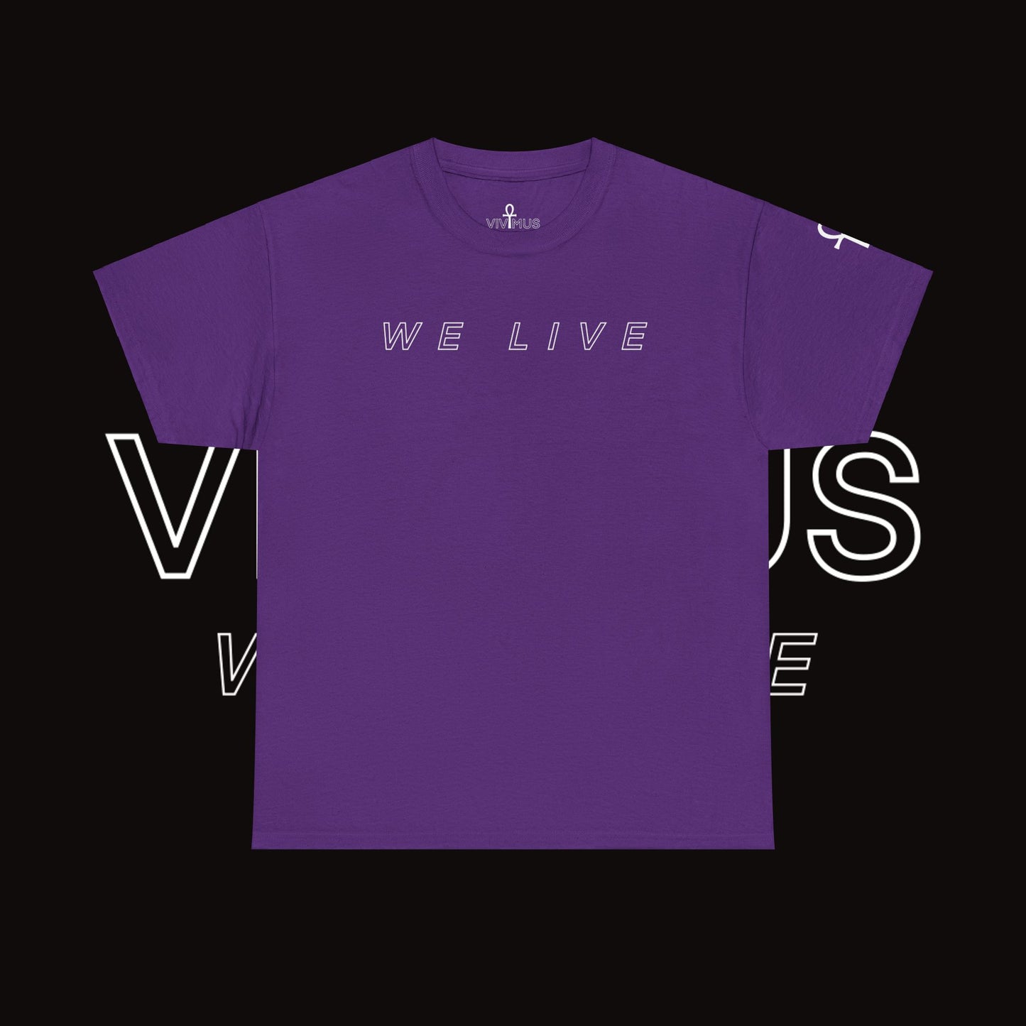 Unisex Heavy T-Shirt | Vivimus - We Live