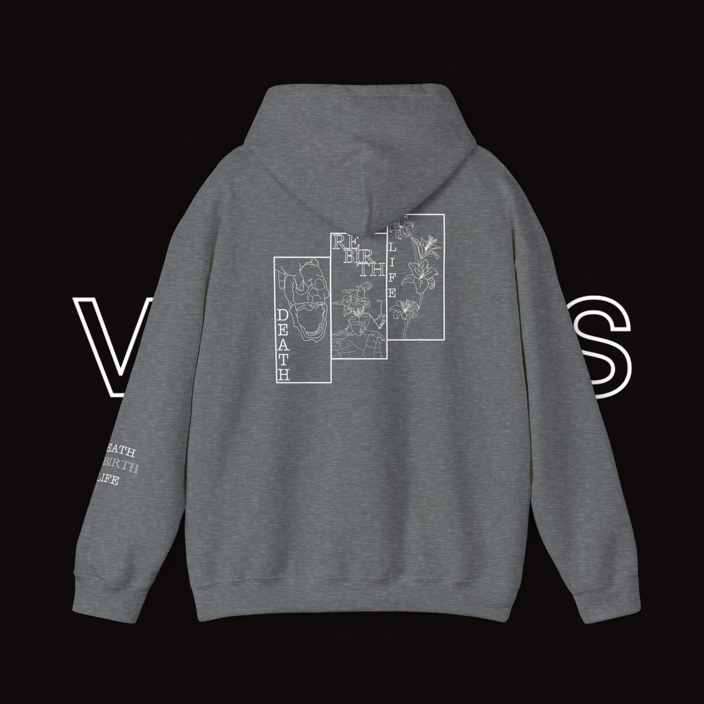 Unisex Hoodie | Vivimus - Death Rebirth Life