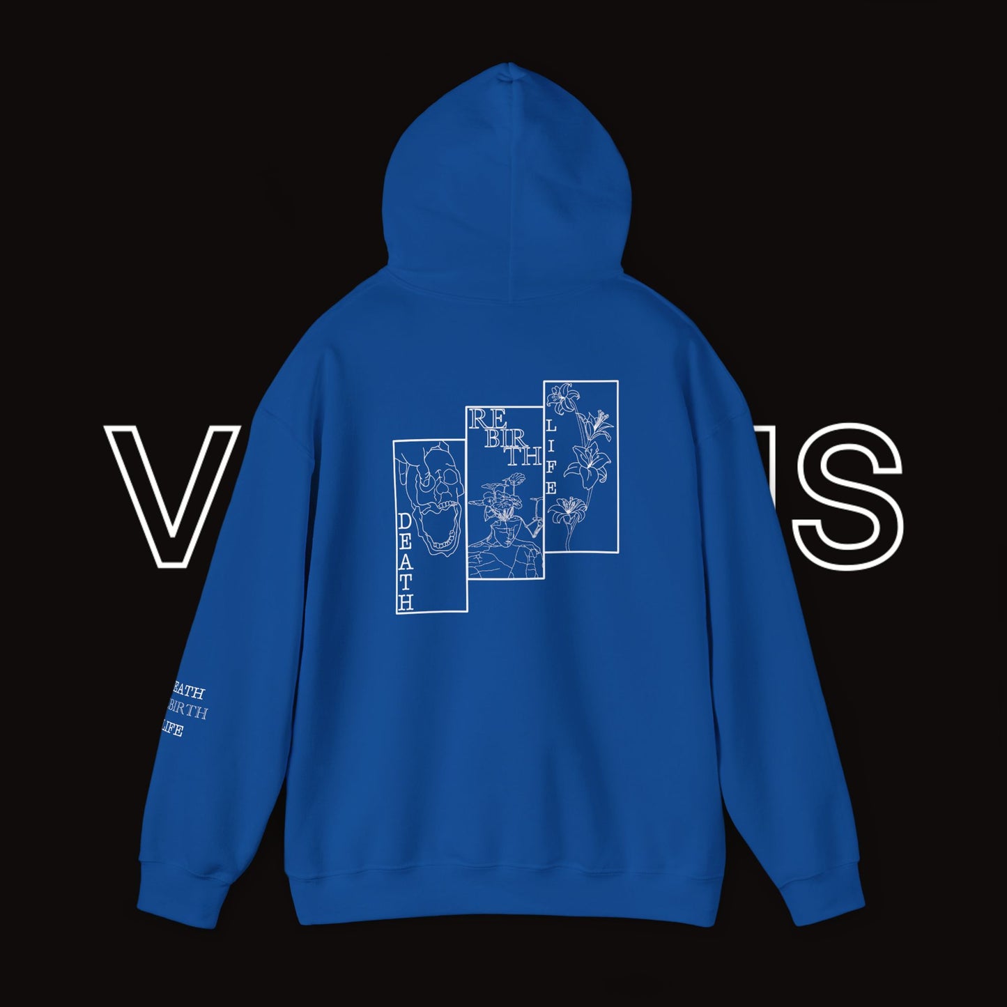 Unisex Hoodie | Vivimus - Death Rebirth Life