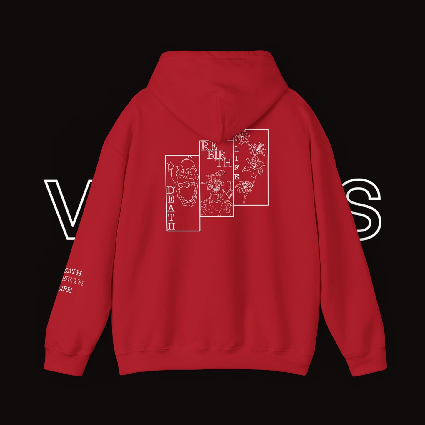 Unisex Hoodie | Vivimus - Death Rebirth Life