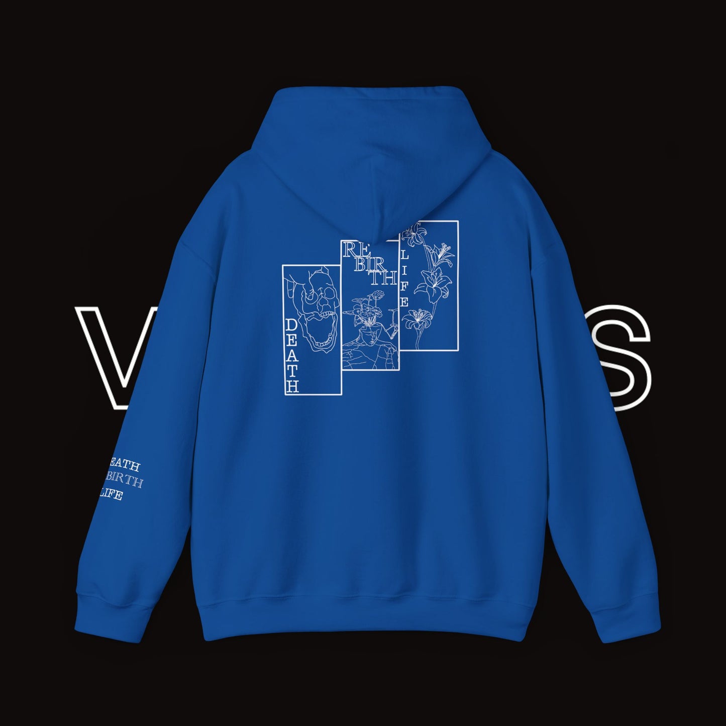 Unisex Hoodie | Vivimus - Death Rebirth Life