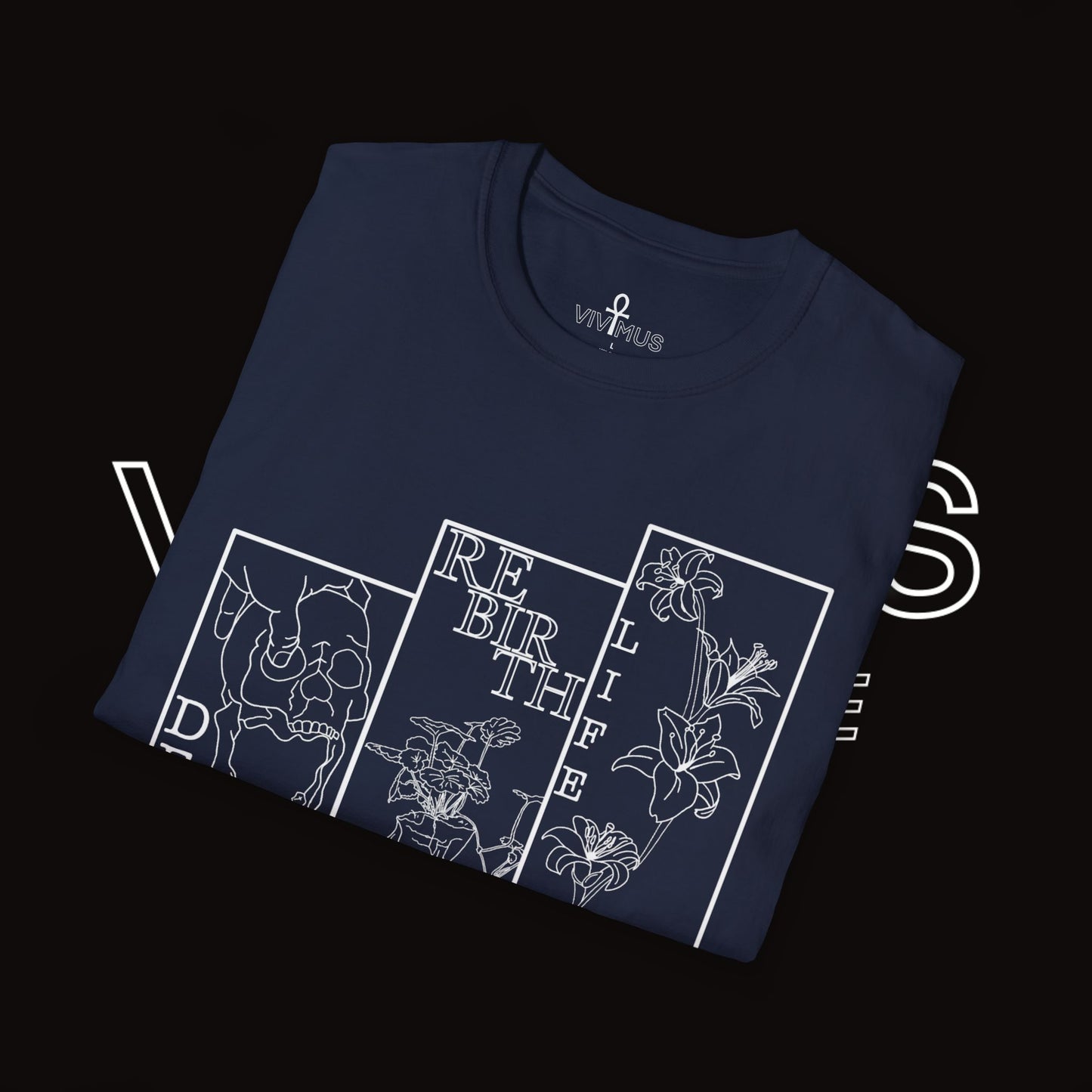 Unisex Soft T-Shirt | Vivimus - Death Rebirth Life