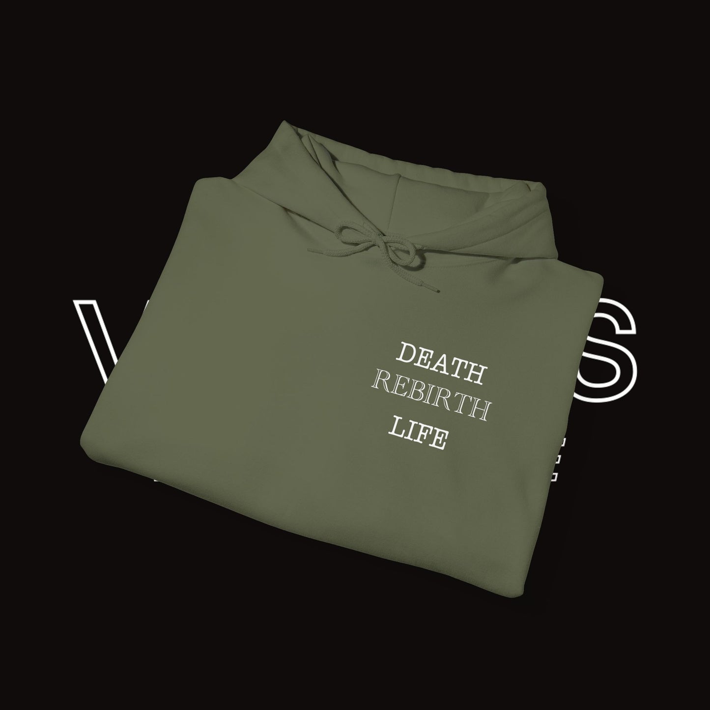 Unisex Hoodie | Vivimus - Death Rebirth Life