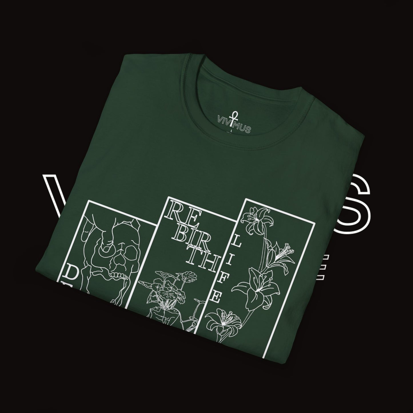 Unisex Soft T-Shirt | Vivimus - Death Rebirth Life