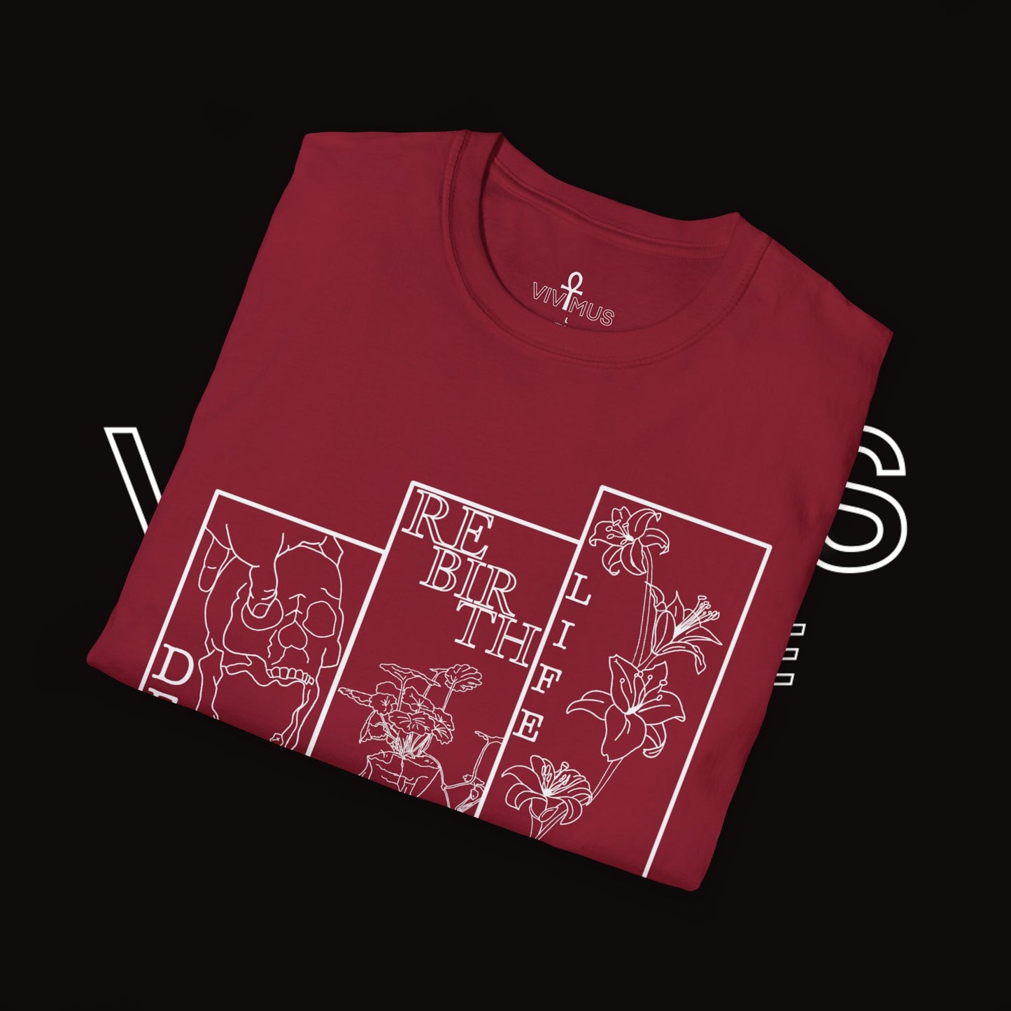 Unisex Soft T-Shirt | Vivimus - Death Rebirth Life
