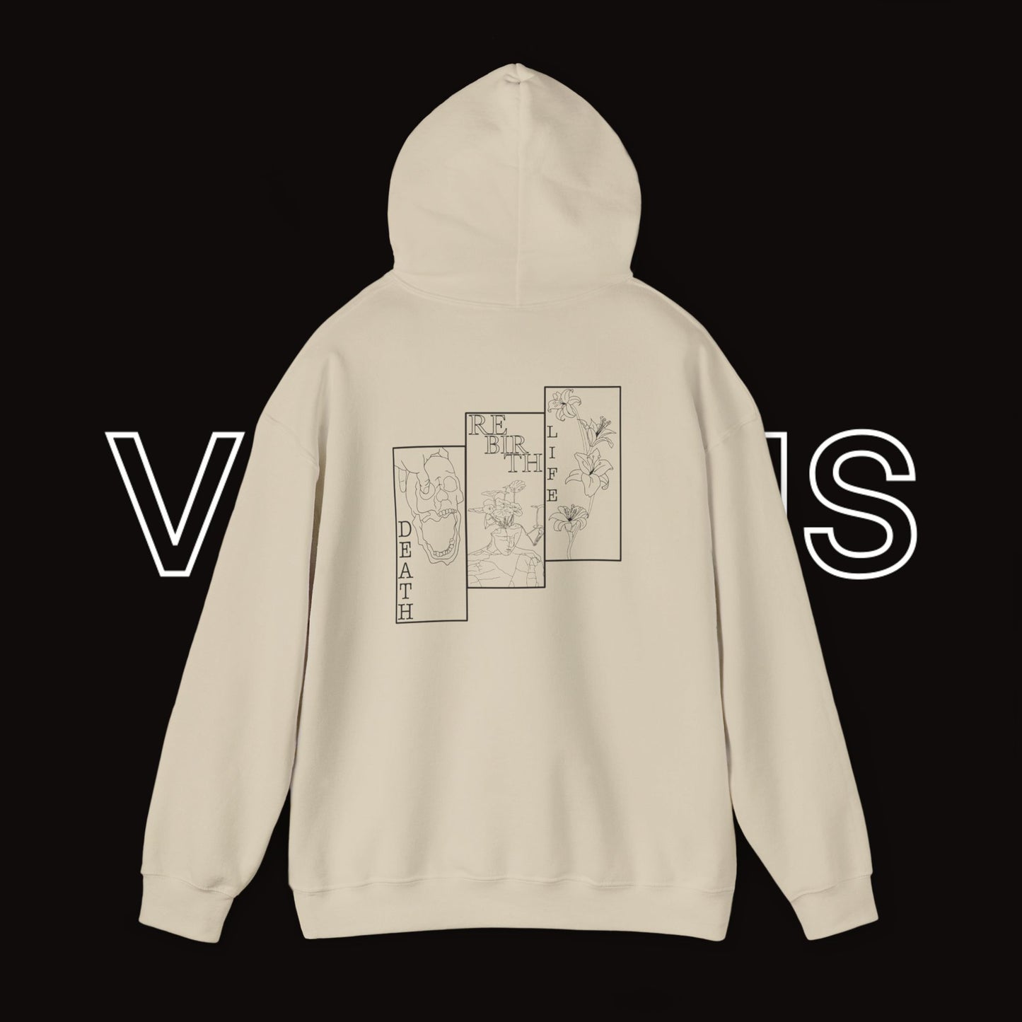 Unisex Hoodie | Vivimus - Death Rebirth Life
