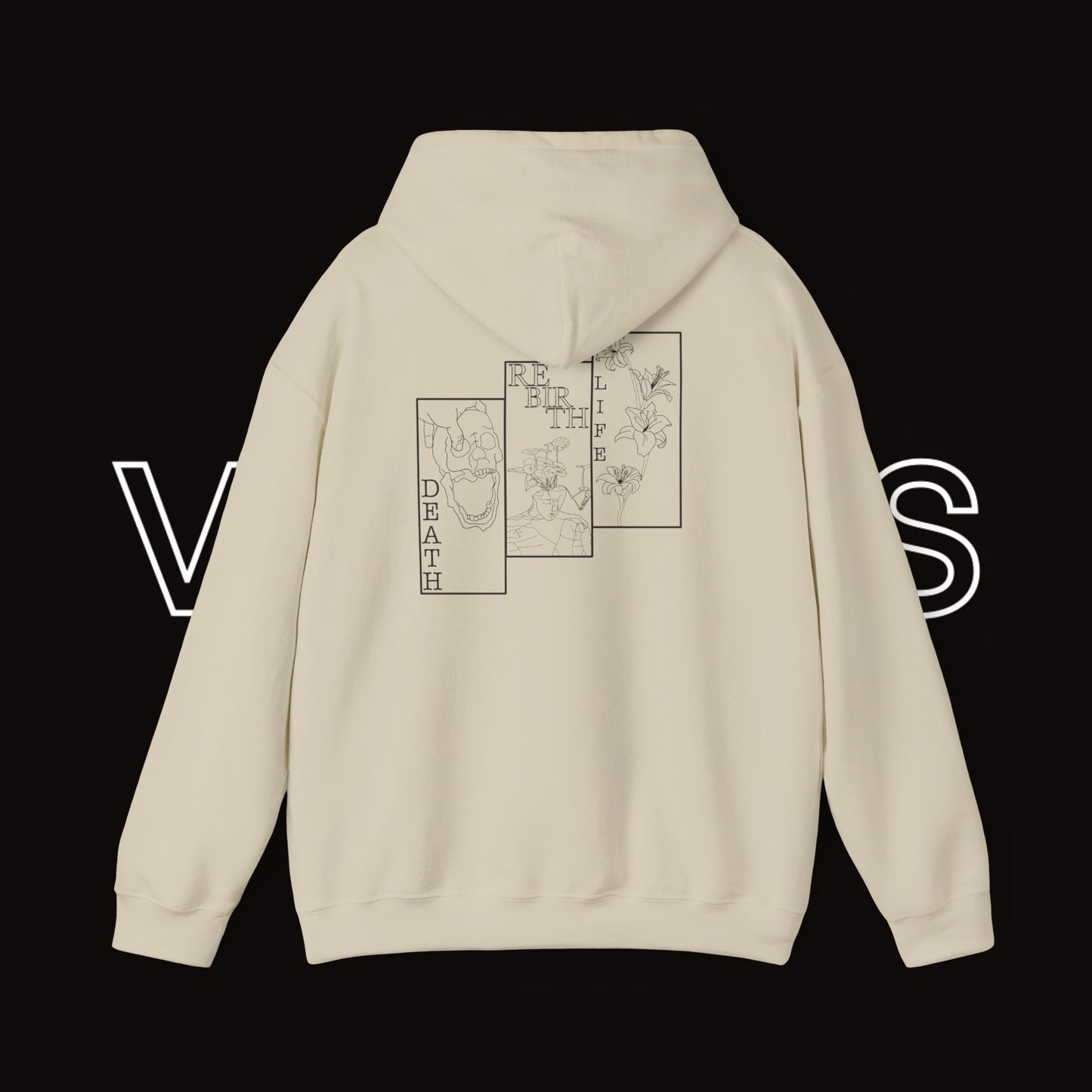 Unisex Hoodie | Vivimus - Death Rebirth Life