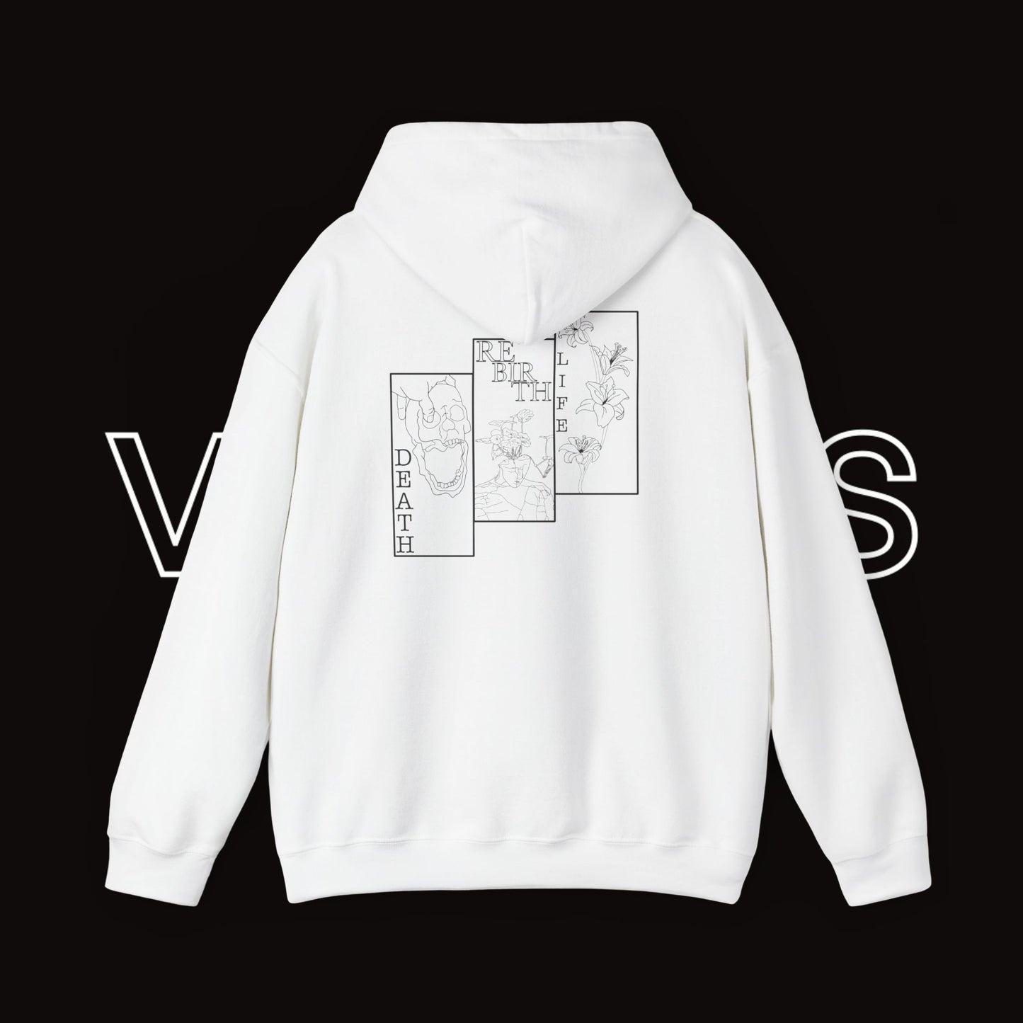 Unisex Hoodie | Vivimus - Death Rebirth Life