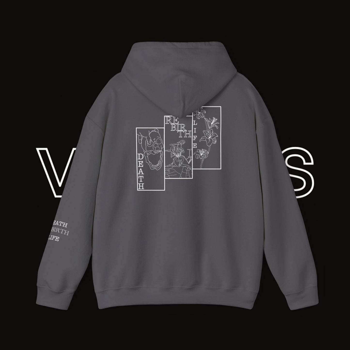 Unisex Hoodie | Vivimus - Death Rebirth Life