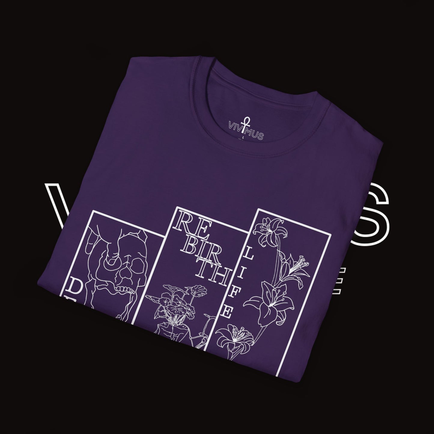Unisex Soft T-Shirt | Vivimus - Death Rebirth Life