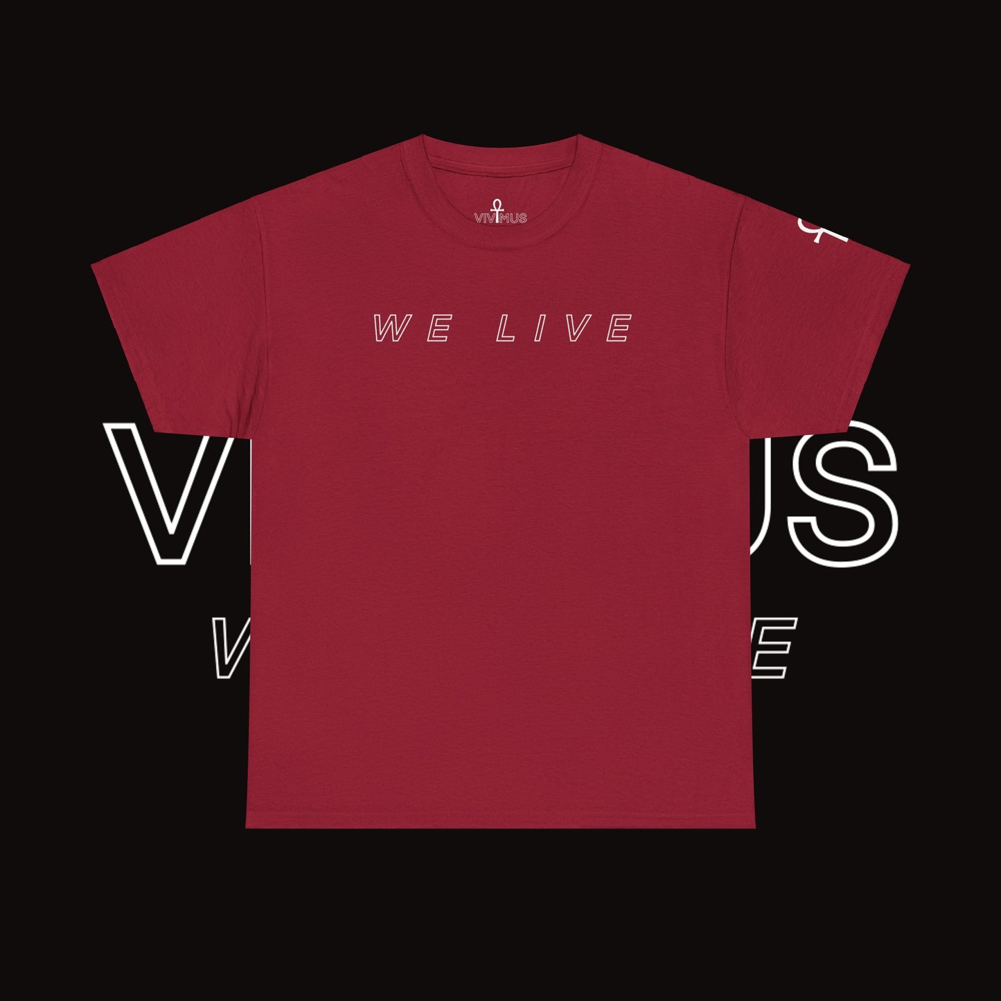 Unisex Heavy T-Shirt | Vivimus - We Live