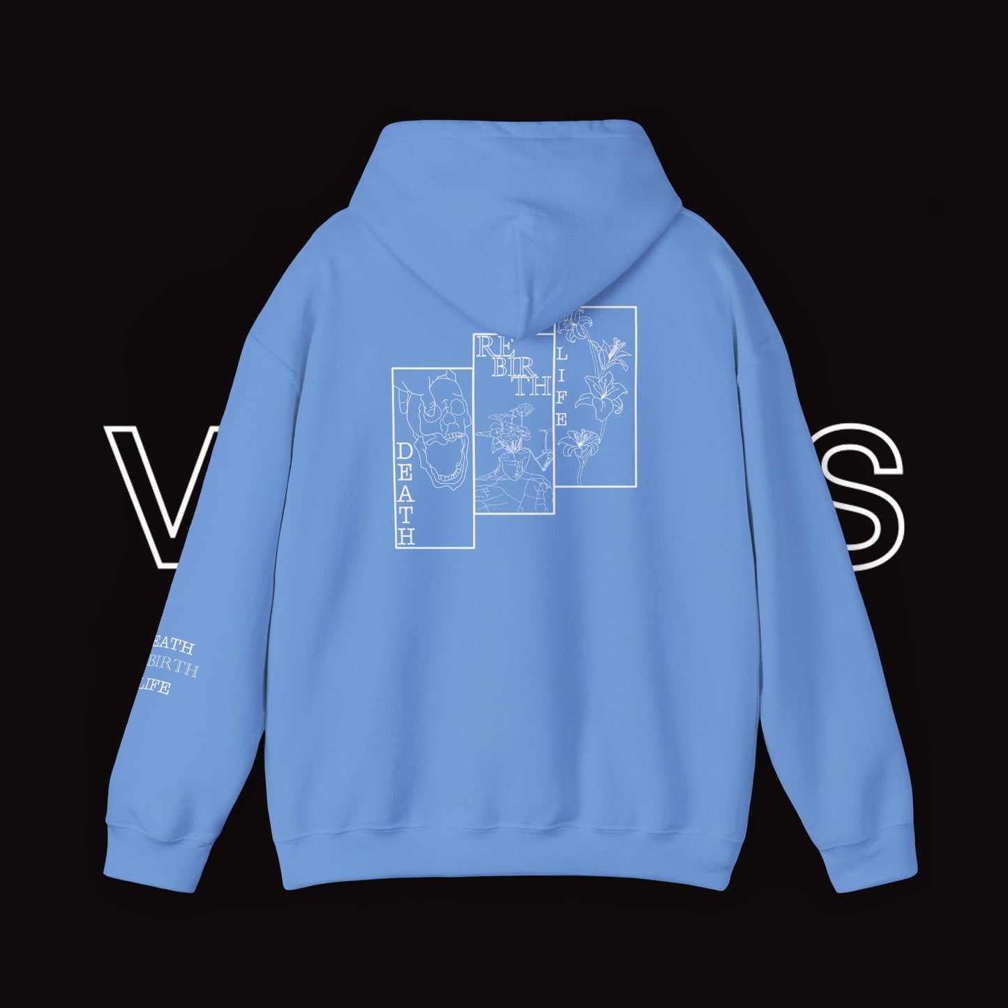Unisex Hoodie | Vivimus - Death Rebirth Life