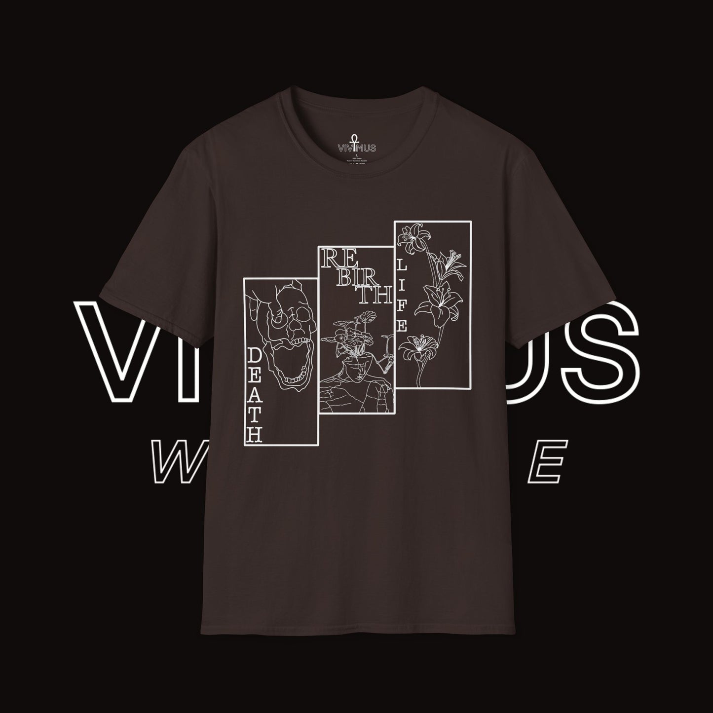 Unisex Soft T-Shirt | Vivimus - Death Rebirth Life