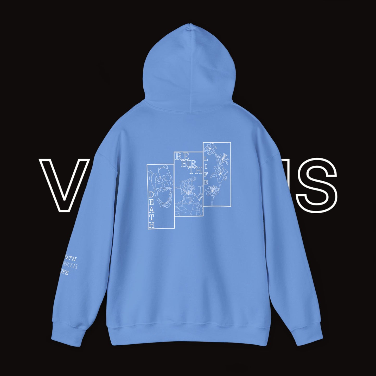 Unisex Hoodie | Vivimus - Death Rebirth Life