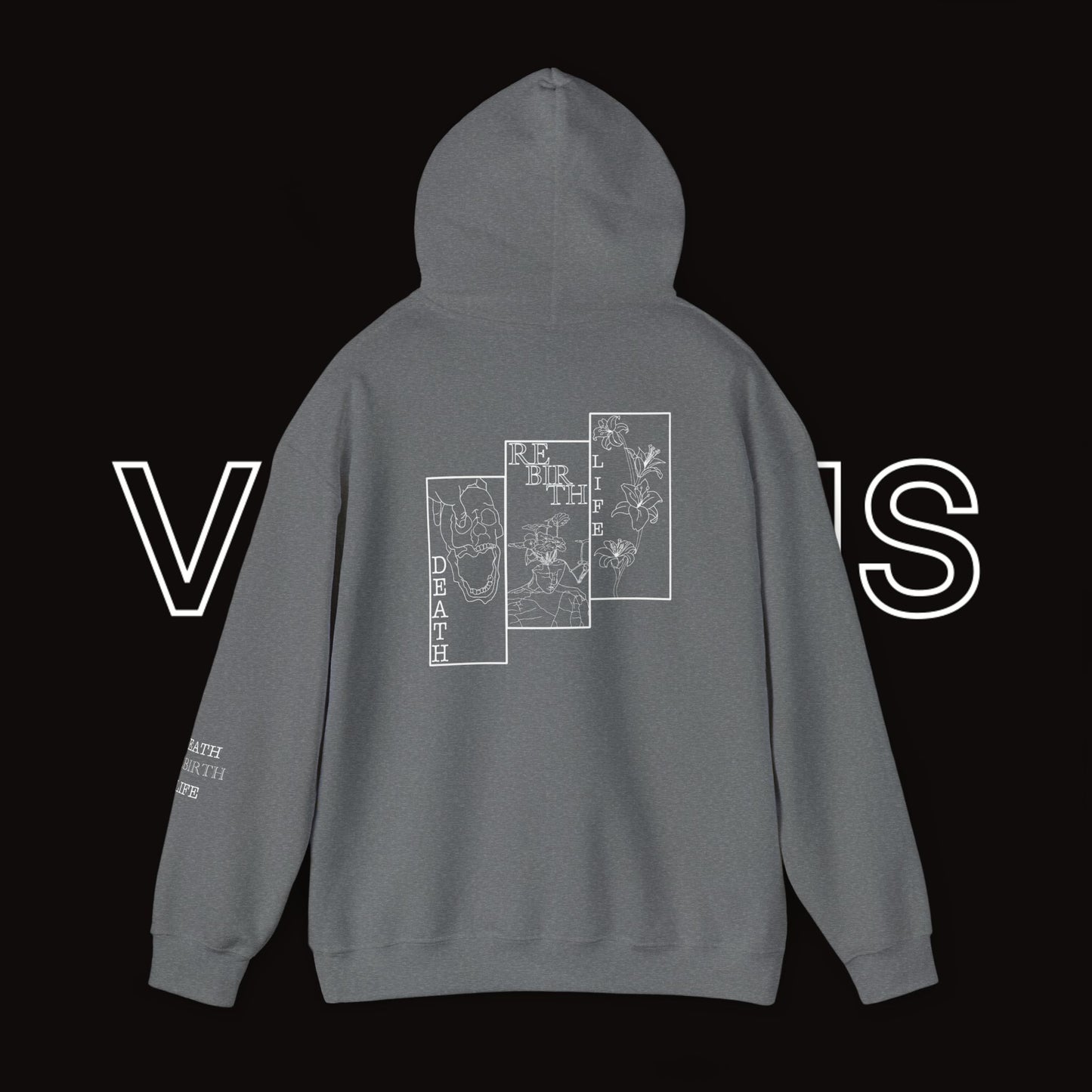 Unisex Hoodie | Vivimus - Death Rebirth Life