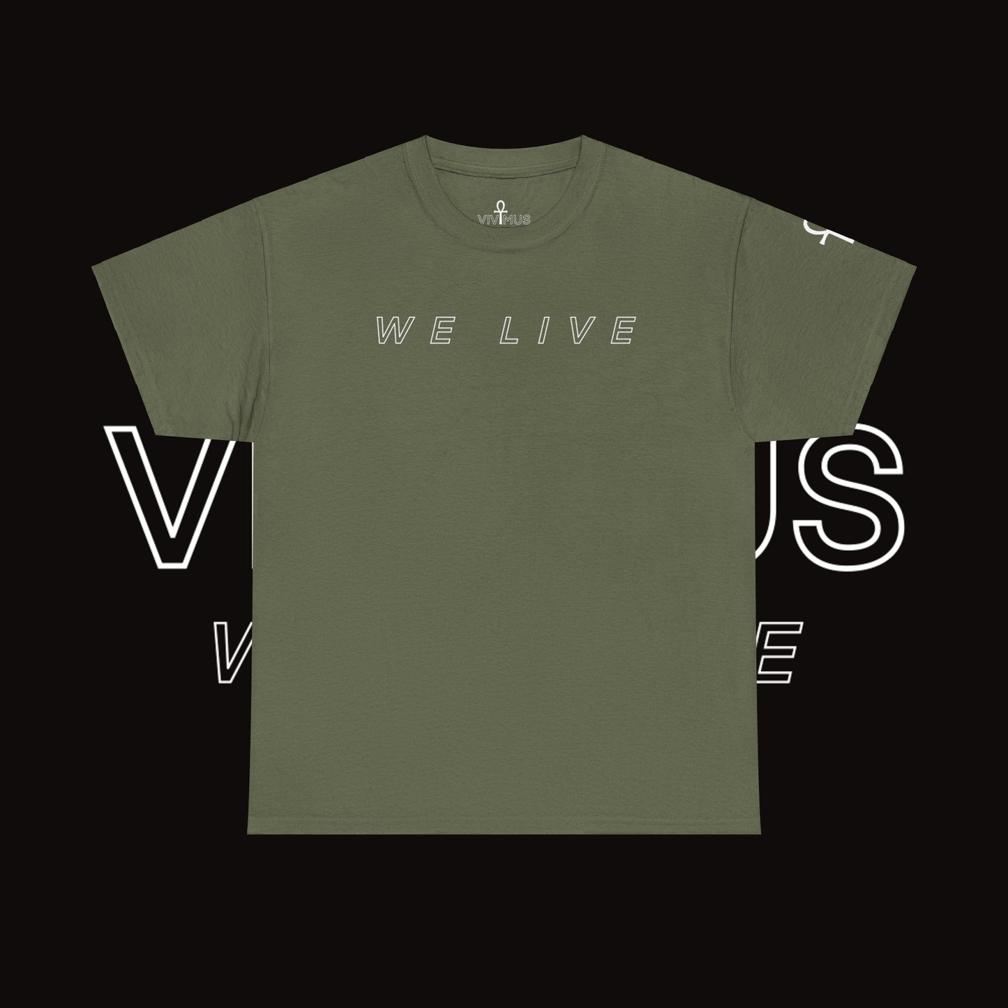 Unisex Heavy T-Shirt | Vivimus - We Live