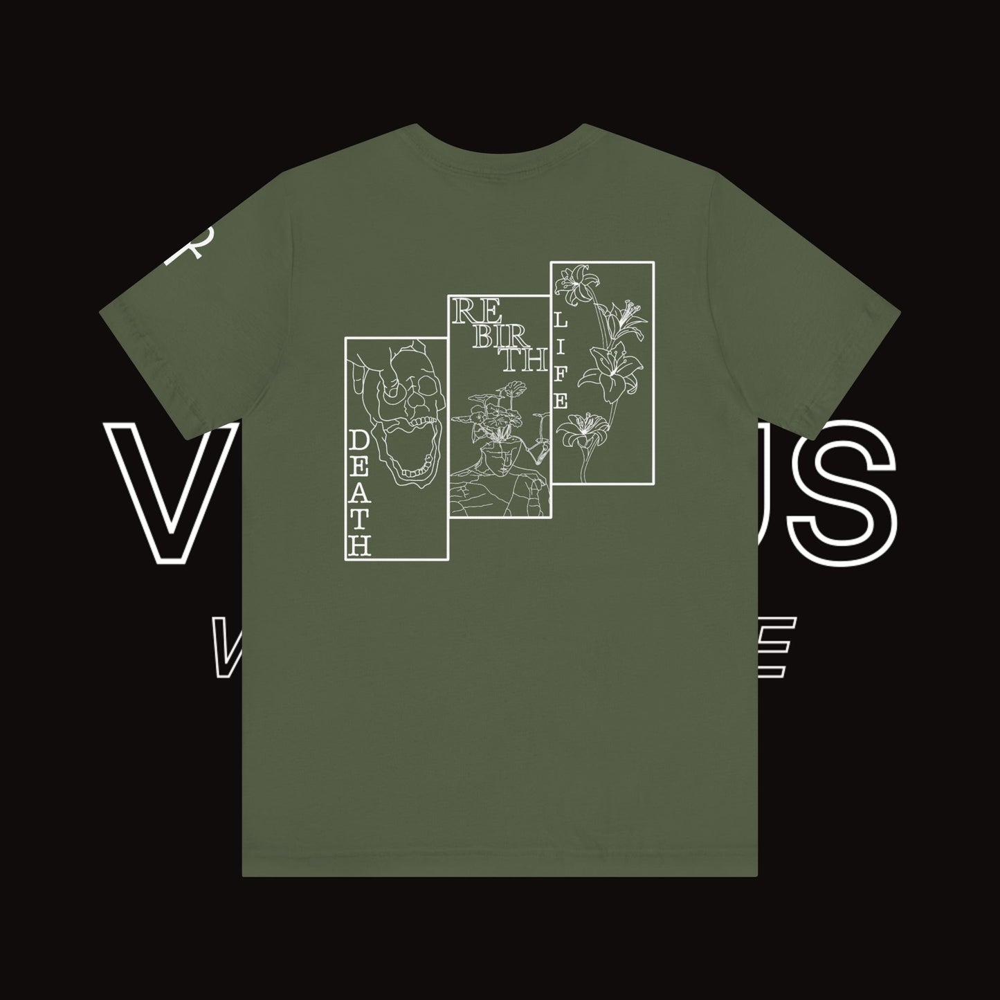 Unisex Jersey T-Shirt | Vivimus - Death Rebirth Life