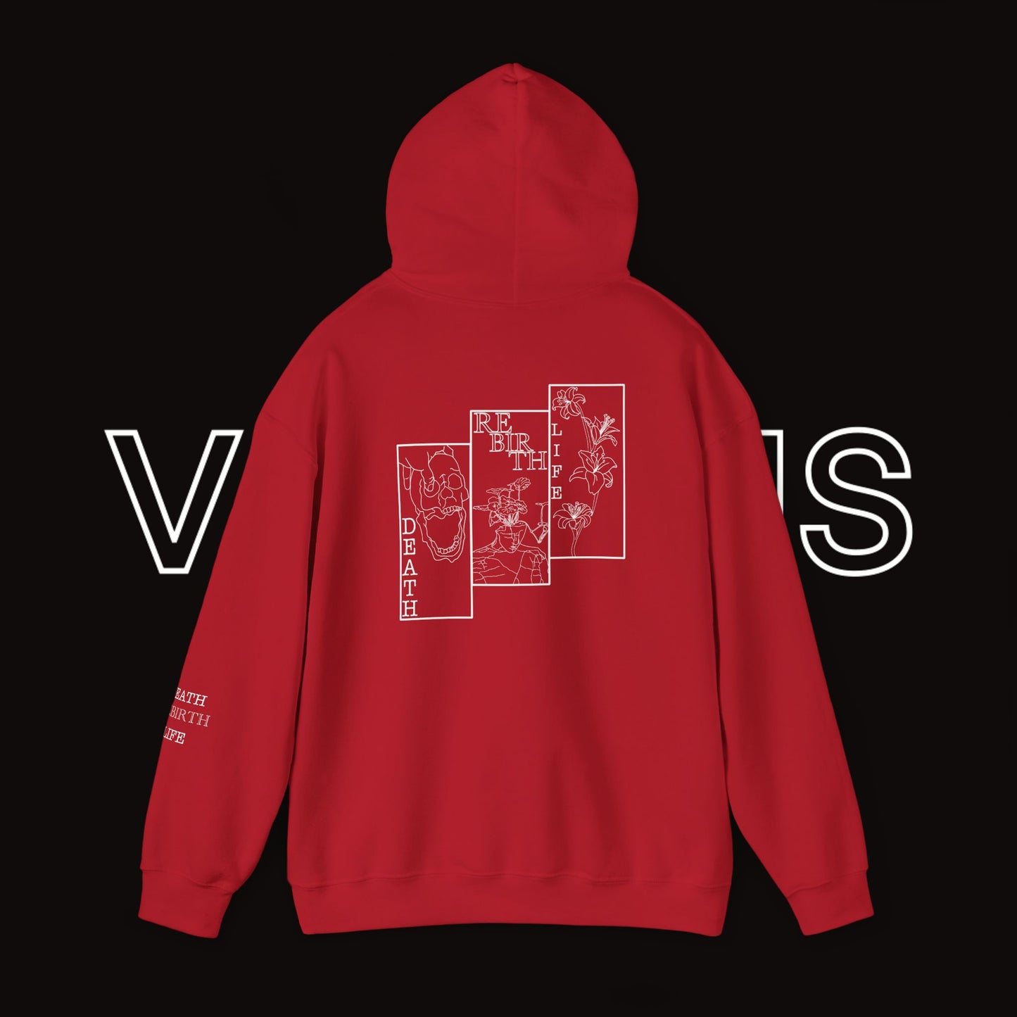 Unisex Hoodie | Vivimus - Death Rebirth Life