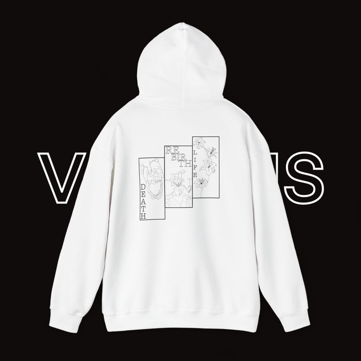 Unisex Hoodie | Vivimus - Death Rebirth Life